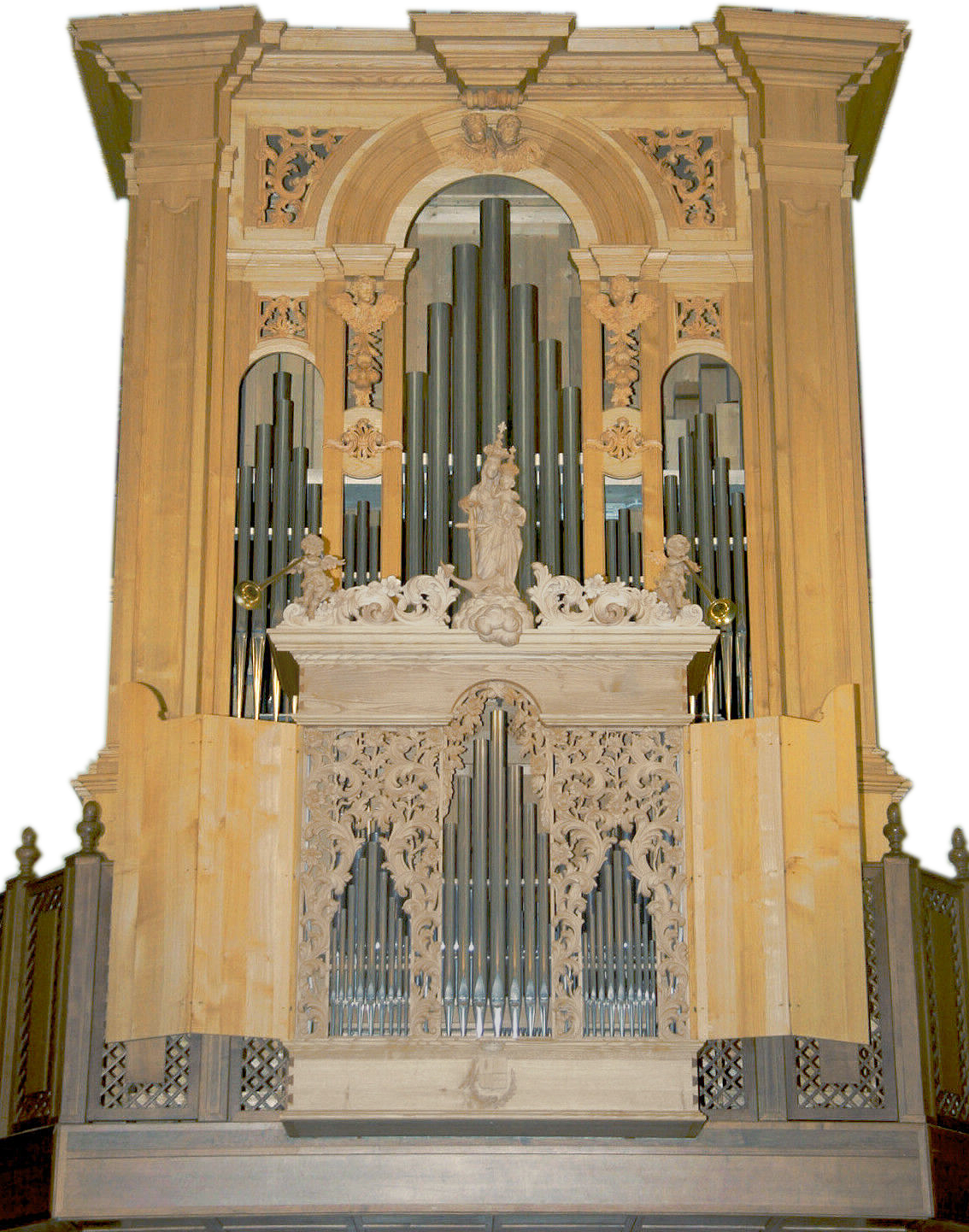 battipaglia Facade, Carli organ